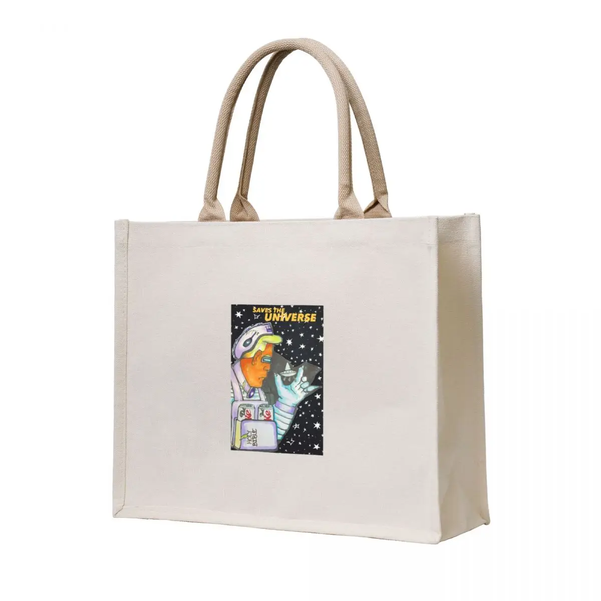 

Only He Can Save the Universe! Tote Bag Eco bag tote bags cloth bags hand bag