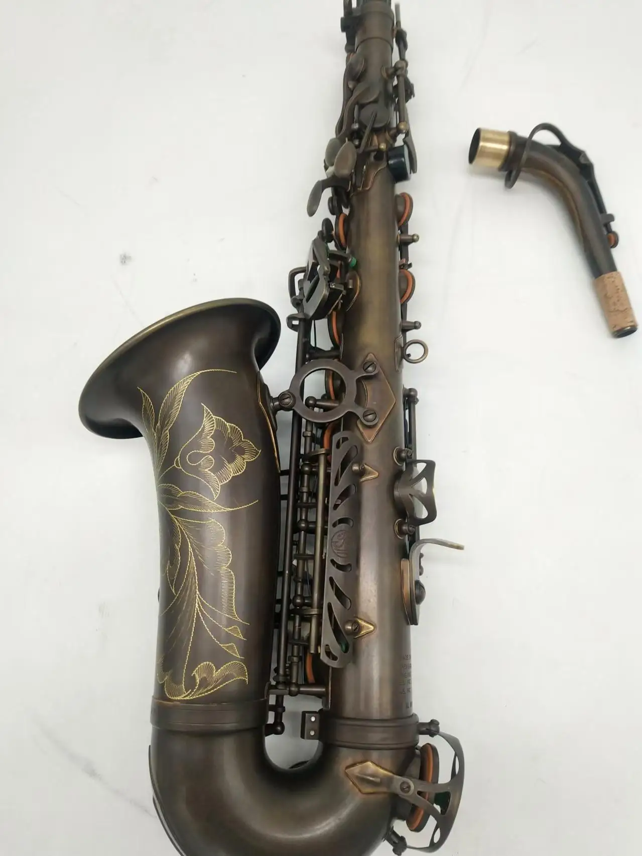 

Salma tenor saxophone e-flat retro style Mark Six electroplating retro craftsmanship sk-010