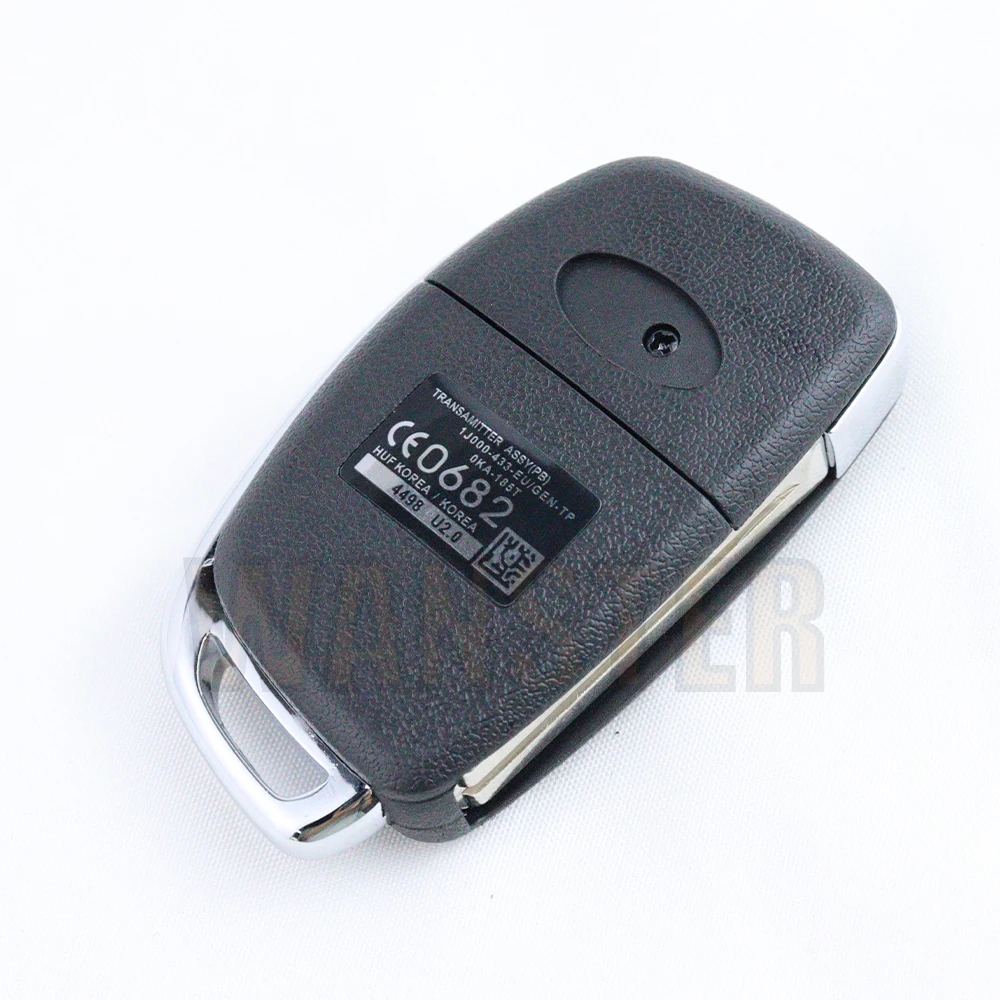 315/433Mhz ID46 Chip 4 Bottons Car Key Fob Shell for Hyundai Elantra Accent Ix35 IX45 I30 Solaris Tucson I20 Santa Fe Sonata