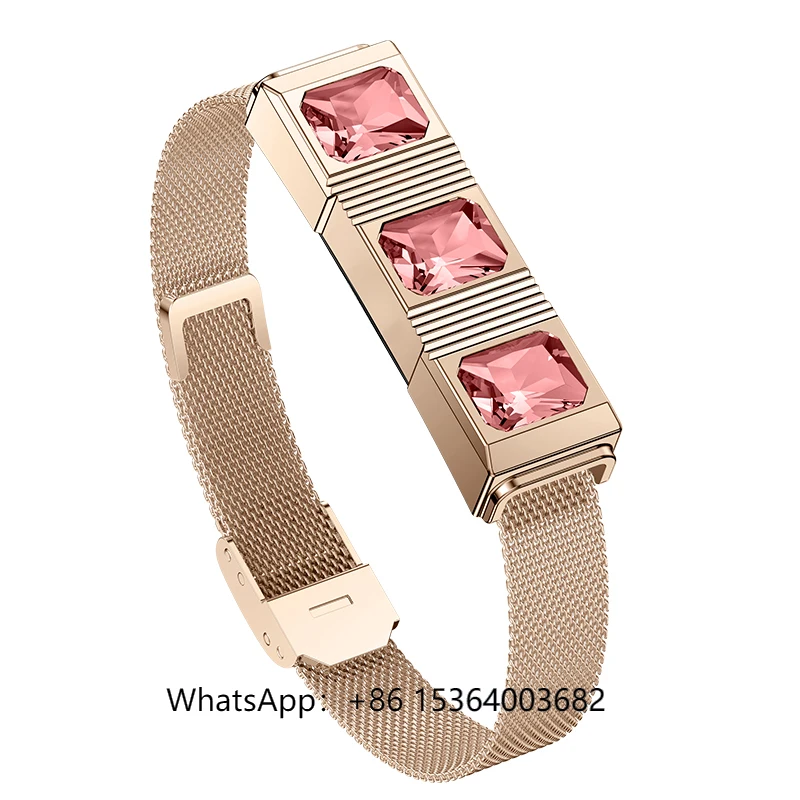 

TJXL-2025 Fashion Health Band Smart Bracelet Non-Screen 1ATM Waterproof Fitness Tracker Wearable Devices Heart Rate Monitor for