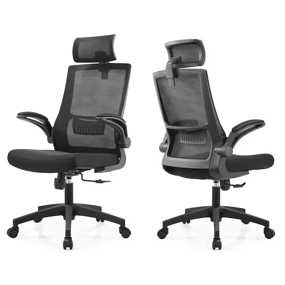 High Back CEO Mesh Swivel 3D Armrest Contemporary Nylon Design Desk Hot Sales Executive Ergonomic Office Chair  Chair Adjustable