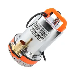 Submersible Pump Small Battery Solar Swimming Pool Cleaning 8meter Lift 2.1meter Cable DC 12V 180W/24V 220W