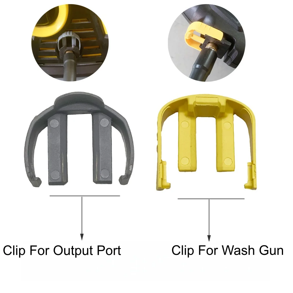 4 Pcs C Clips For Karcher Pressure Washer K2 K3 K7 Wash Trigger Gun Hose Retaining Lock Clip Replacement Parts