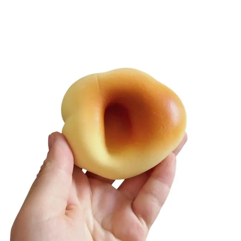 Caramel Cloud Bread Slow Rebound Squeeze Pinch Decompression Fidget Toy Stress Relief For Adults Kids 2026