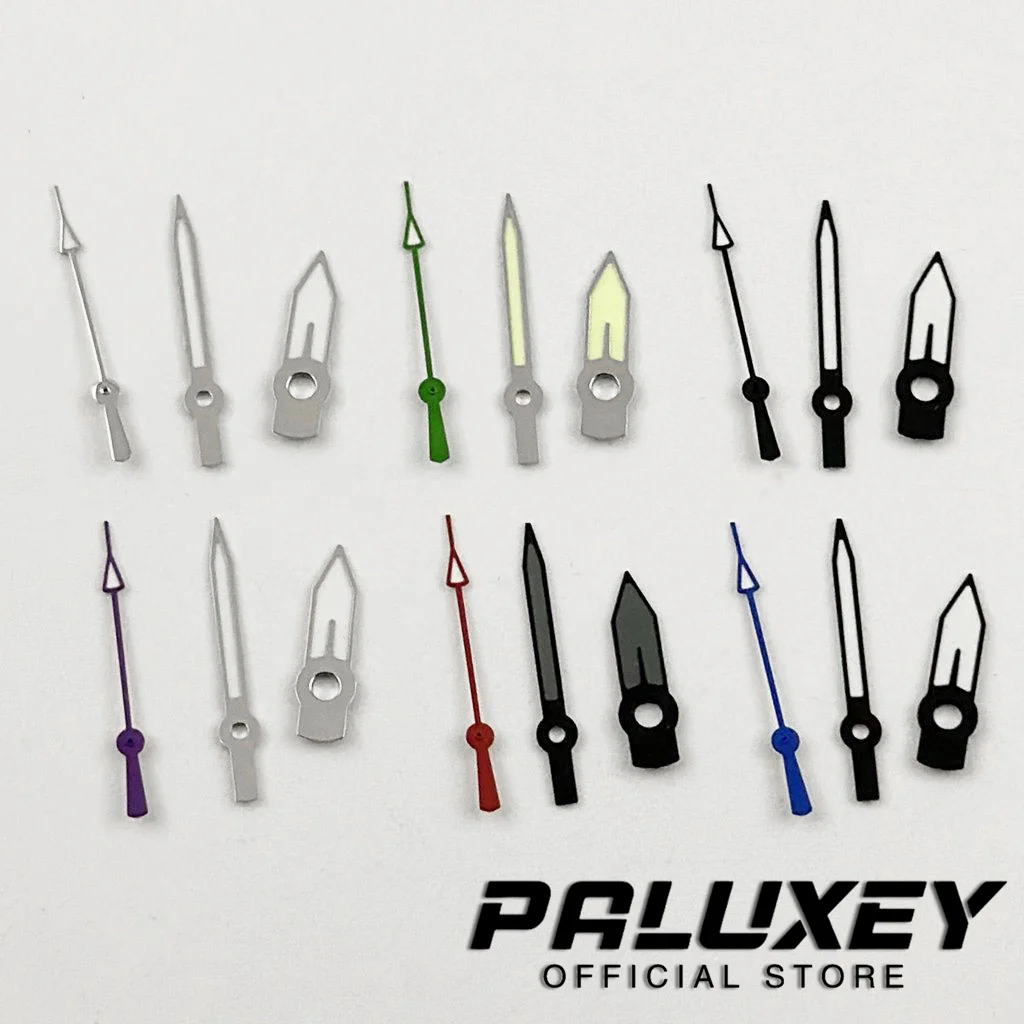 NH35 時計の針グリーン発光 NH35 NH36 NH38 NH39 NH70 NH72 ムーブメント交換アクセサリー部品時計ポインターに適合