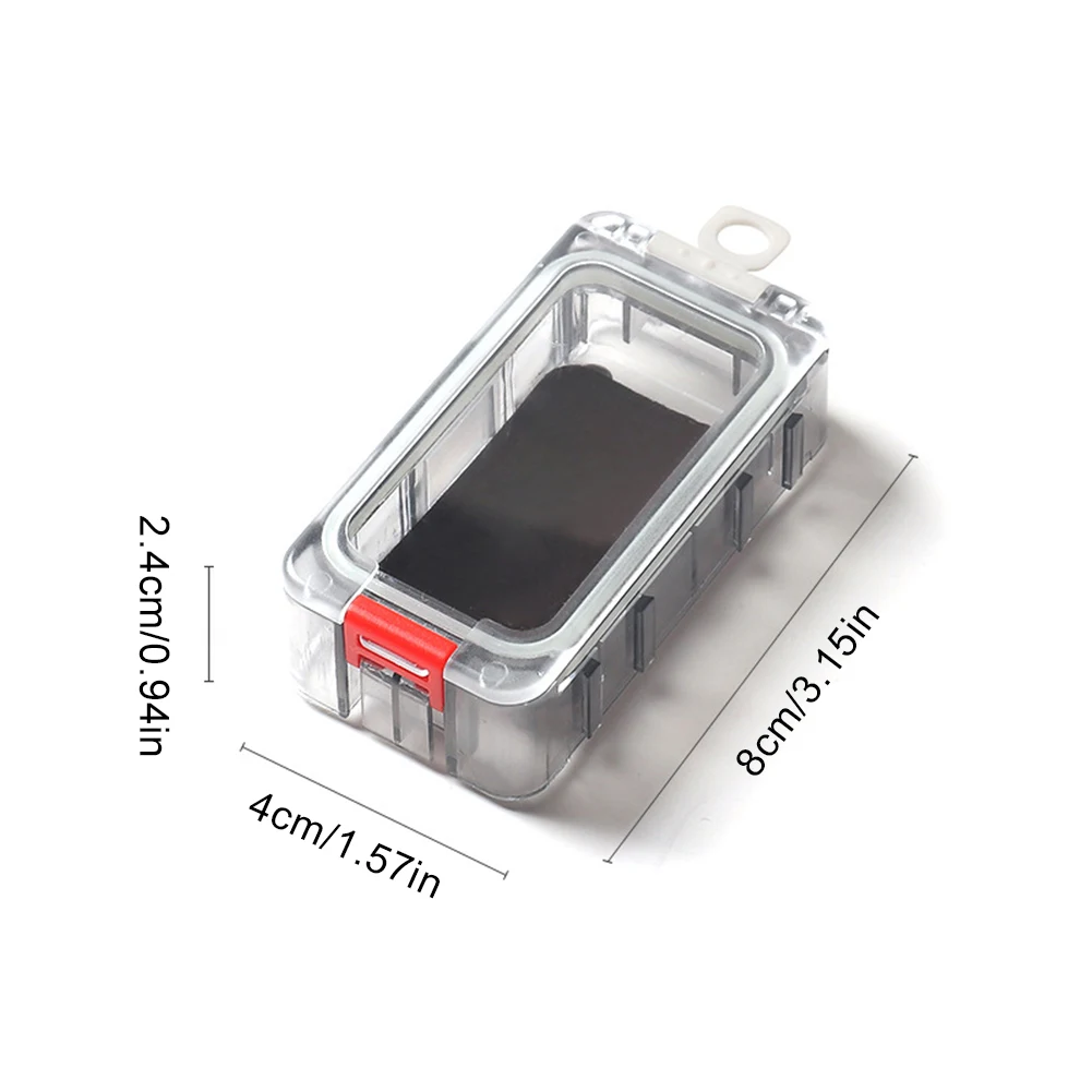 Expansível Pesca Tackle Box com função magnética, pesca Hardware Toolbox, acessórios luminosos