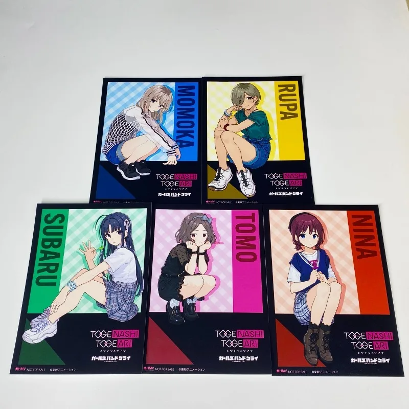 GIRLS BAND CRY Regular Edition CD Includes One Photo Card Anime Music