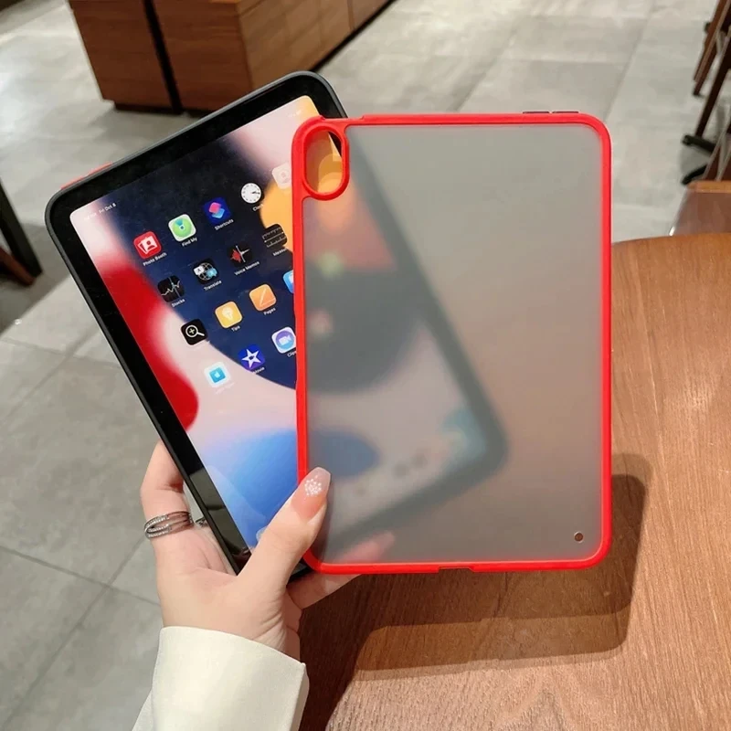 Casing iPad generasi ke-10, sarung HP keras untuk iPad generasi ke-10 2022 8, 9, 7, 10.2, untuk iPad Pro 11 Air 5 4 3 Mini 6 4 5 iPad 2 3 5th ke-6 9.7