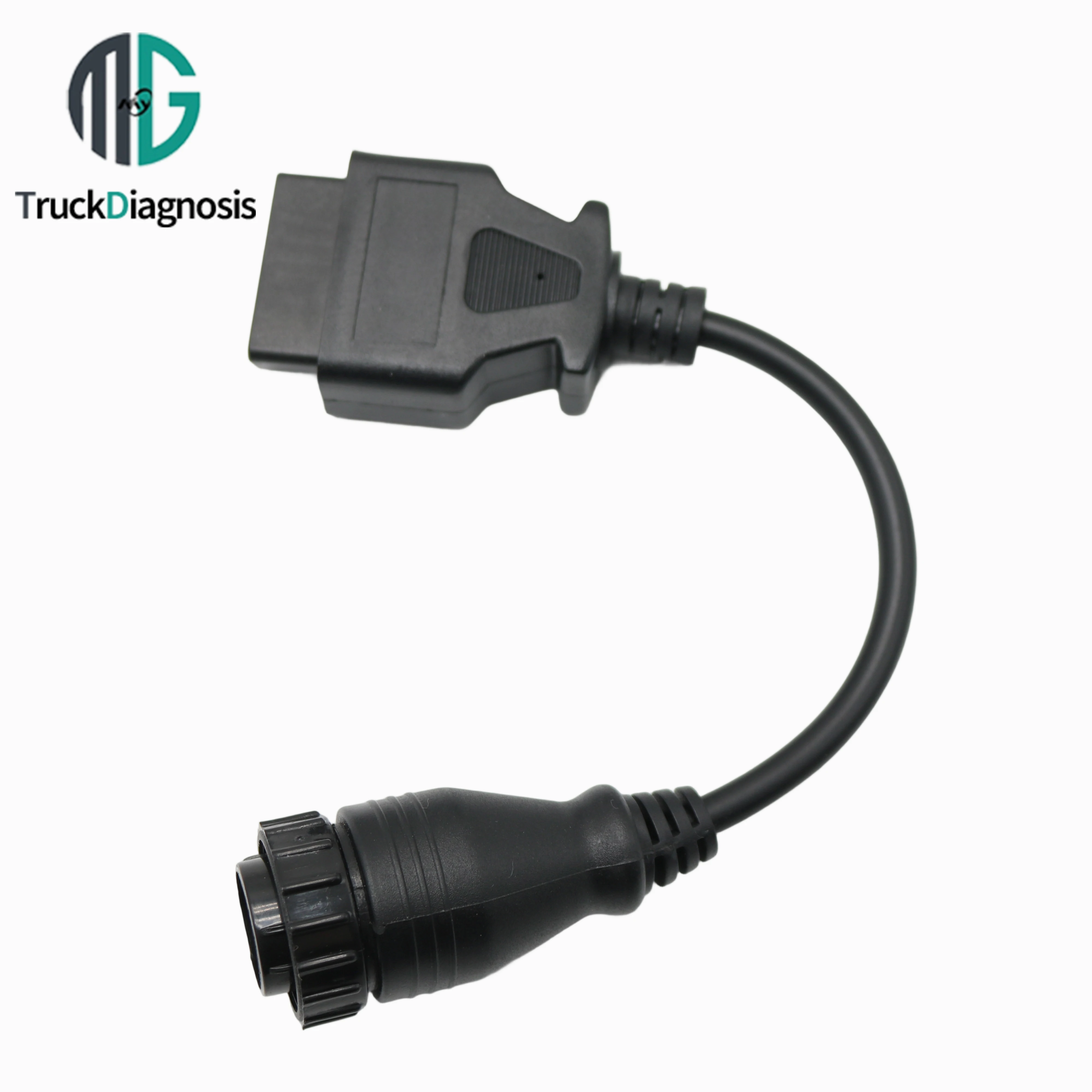for Volvo OBD Transfer 14 pin Cable Diagnostic Scanner for VOCOM 1/VOCOM 2 Truck Excavator Diagnosis OBD Transfer