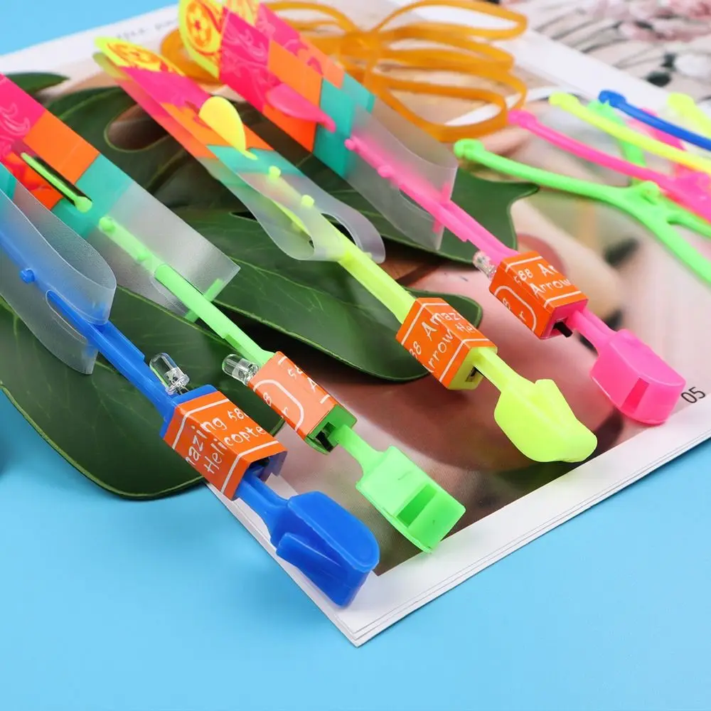 4 STKS Nieuwe Geschenken Outdoor LED Sling Heli Kous Filler Voor Kid Kinderen LED Light Up Speelgoed Nachtspel Speelgoed