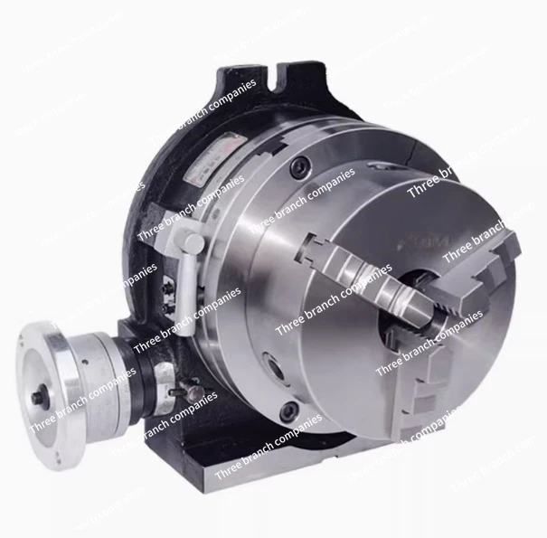

4 Inches Milling Indexing Head Rotary Table Three-jaw Chuck Universal Indexing Plate Rotating Vertical Horizontal Manual