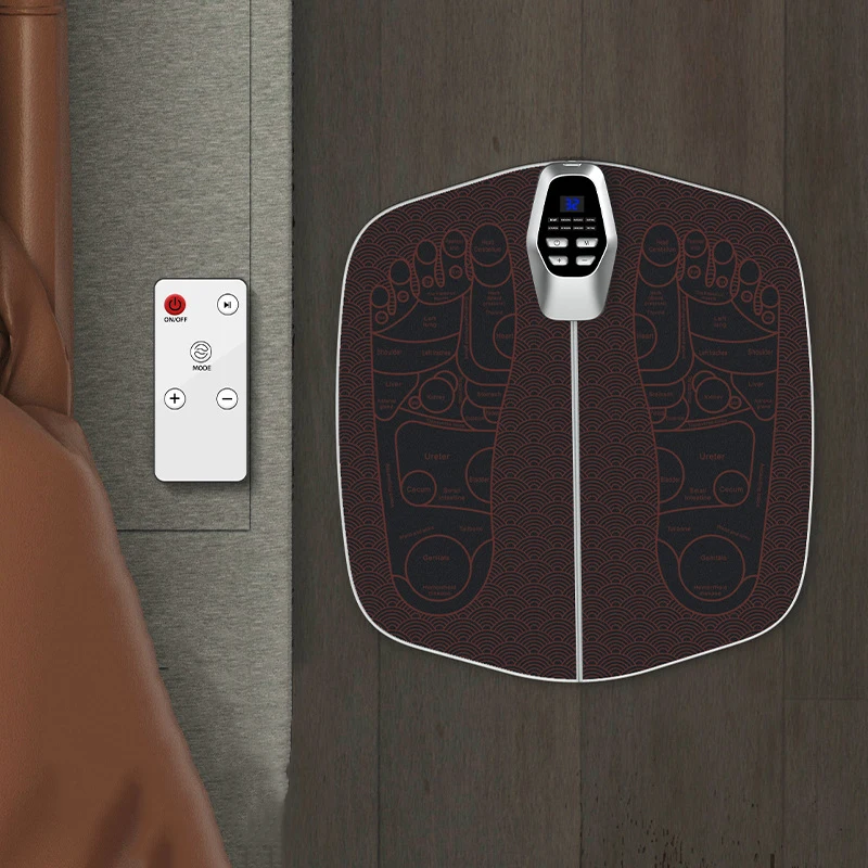 

Household Smart EMS Foot Massage Pad Pulse Therapy Foot Pad Multi Mode Microcurrent Foot Massage Device Portable Foot Massager