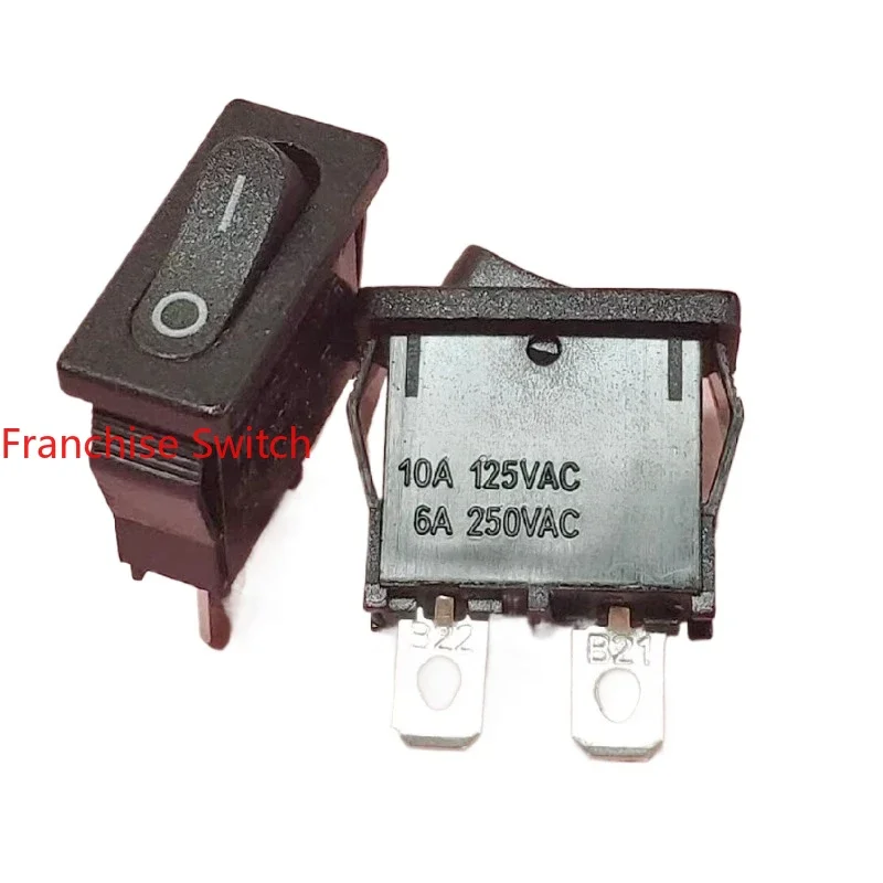 

10PCS Ship switch MR-2-110-C5N-BB foot two gears black without light, spot