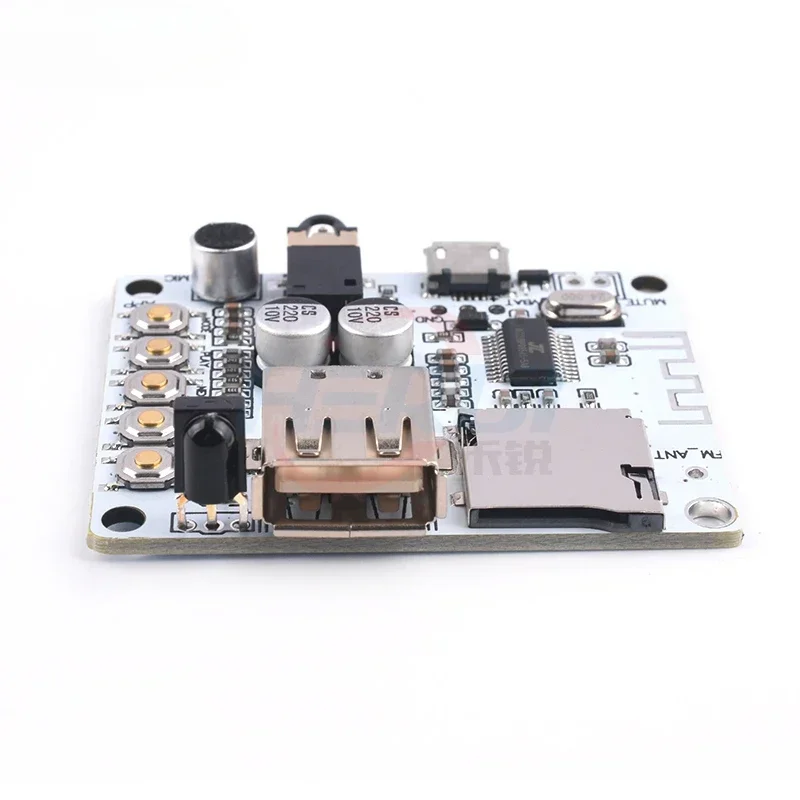 Modulo ricevitore audio Bluetooth wireless Riproduzione decodificata con uscita frontale della scheda USB TF