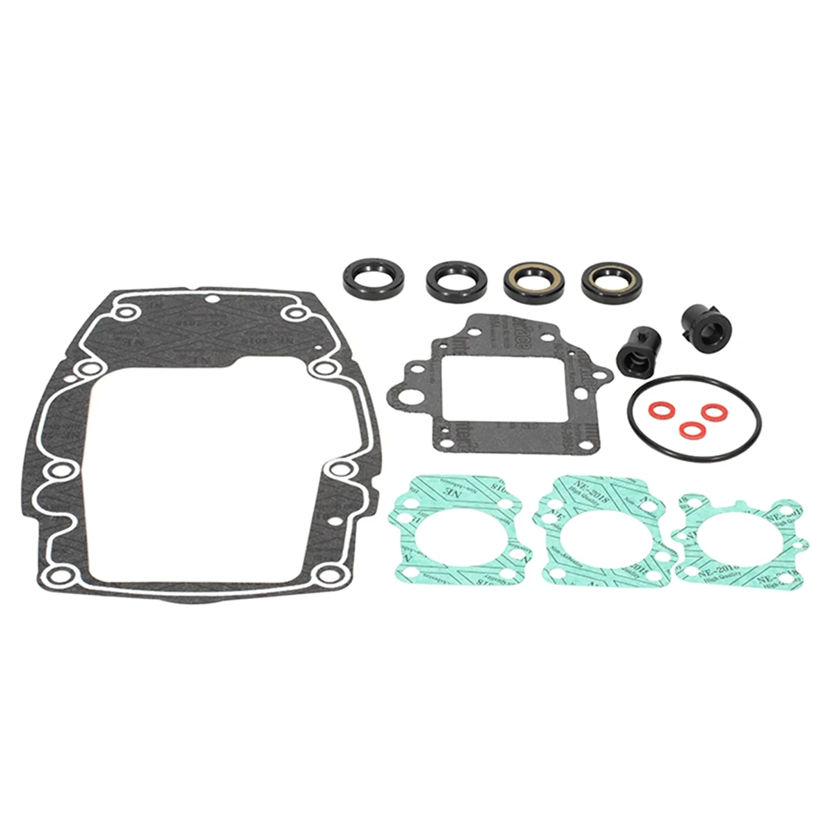 

QUAI-ITGear Box Нижняя прокладка корпуса 683-W0001-21 Комплект для подвесного двигателя Yamaha 2T 4T Mariner 9,9HP 15HP Лодочный двигатель