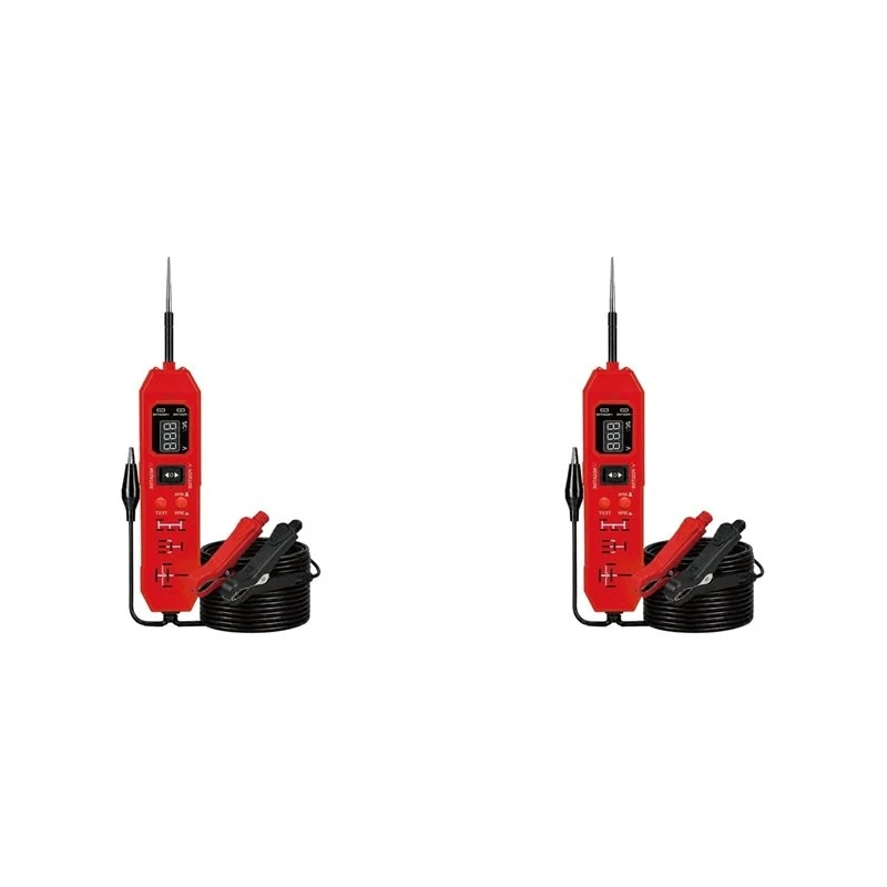 2X Car Circuit Tester Relay Tester, 2 In 1 Digital Voltage Tester, 12-24V Dc Power Circuit Tester,Relay Diagnostic Tool