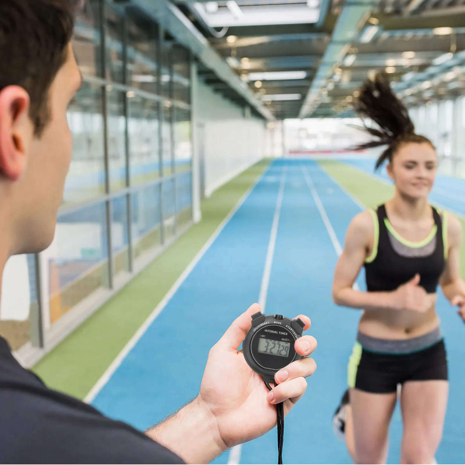 Digital Sports Stopwatch Waterproof Professional Electronic Timer Stopwatch Timer for Coaches Referees Outdoor Fitness