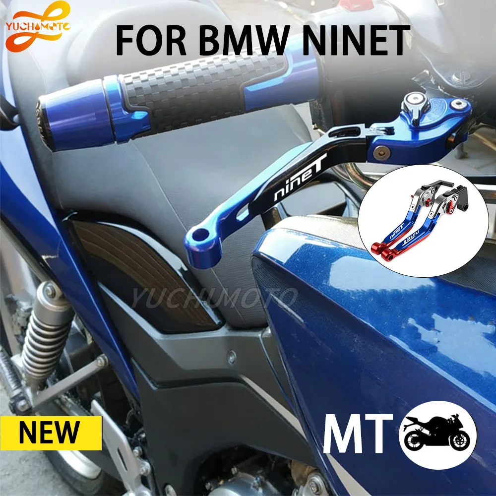 Motorcycle scooter CNC Adjustable Brake Clutch Levers Handle FOR BMW NINET Folding Extendable Handle Bar Brake Clutch Levers