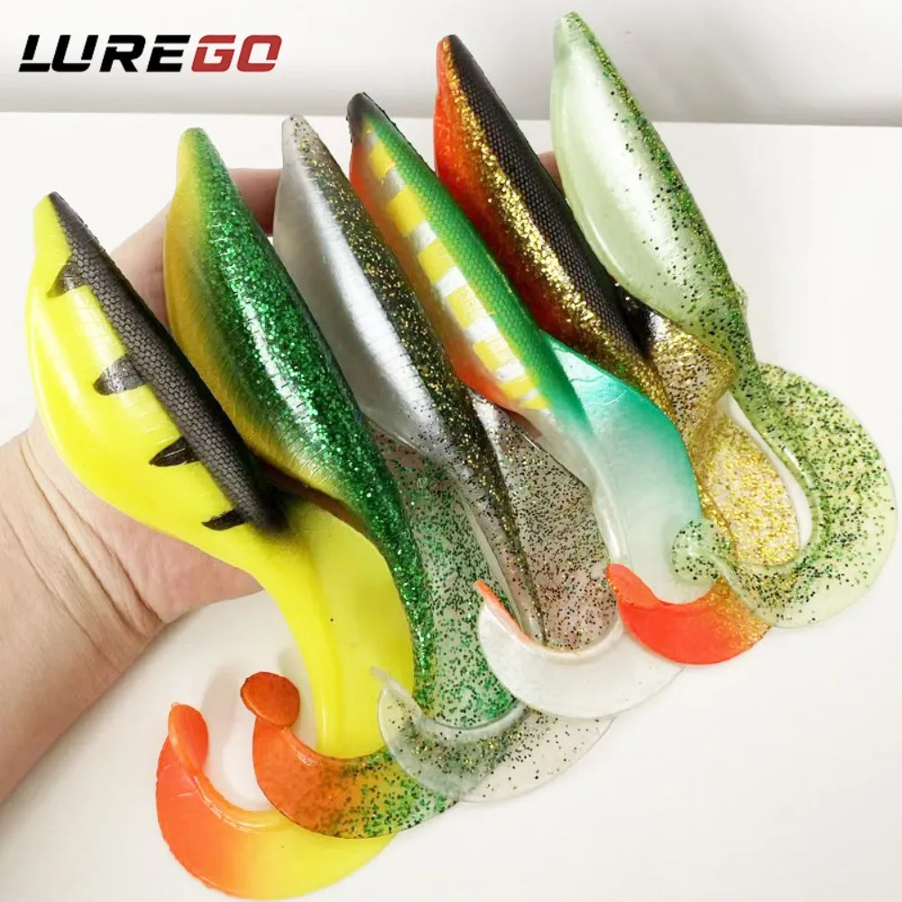 1PC 15cm Dragon Tail Swimbait - For Giant Fish, High Density & Long Cast, Saltwater/ Lure Fishing Targets