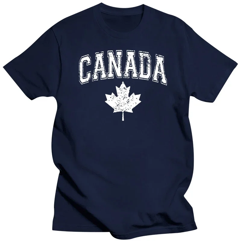 Graphic Cotton Streetwear Short Sleeve Birthday Gifts Summer Style T-shirt Mens Clothing Funny Canada Team Sports Flag T Shirts