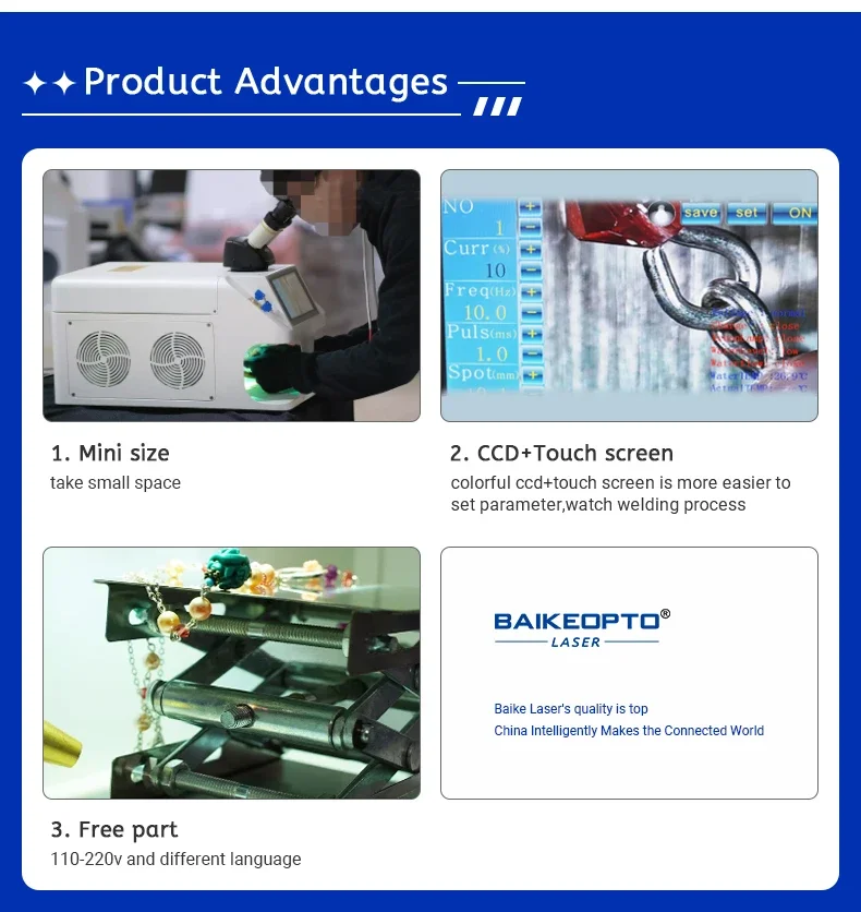 Machine à souder par points YAG Machine à souder les bijoux