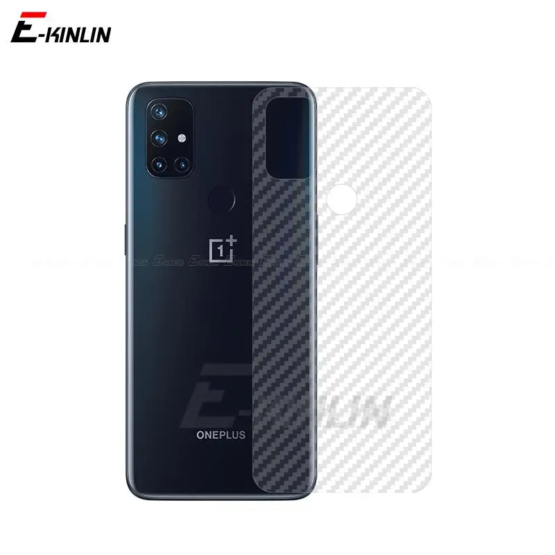 5pcs 3D Carbon Fiber Back Cover Screen Protector Film For OnePlus Nord CE 3 2 2T N30 N300 N20 SE N10 N100 N200 Lite 5G Not Glass