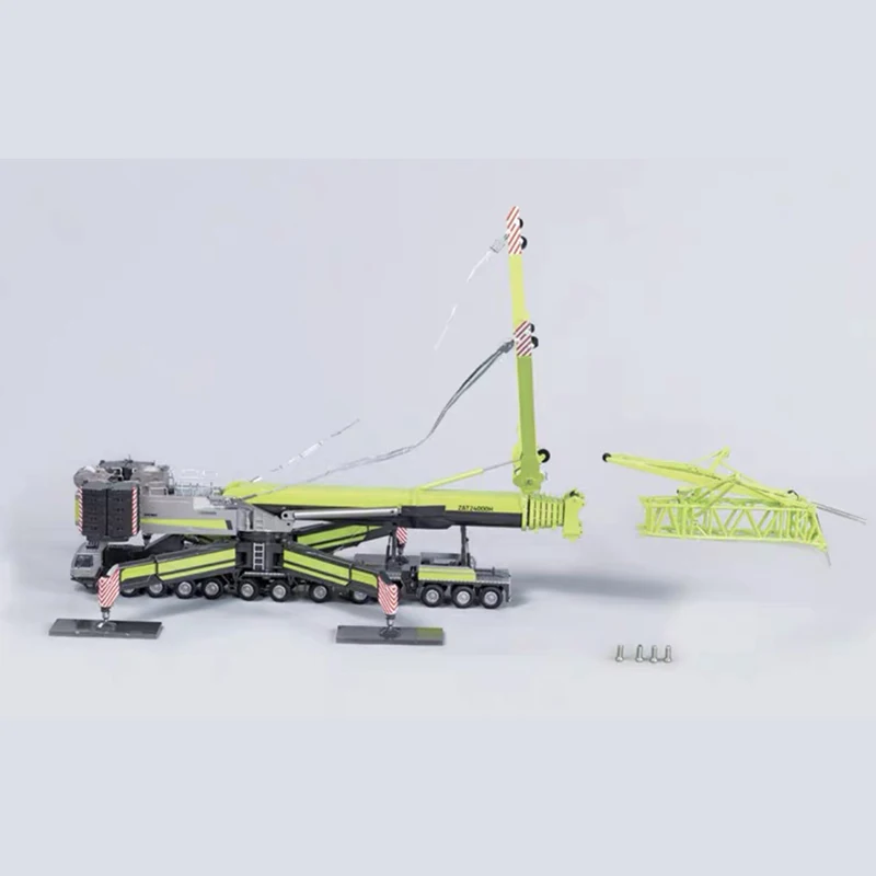 ZOOMLION ZAT 24000H All-ground Truck Crane Model Crane Alloy Model Tabletop Decoration Micromodel 1:50