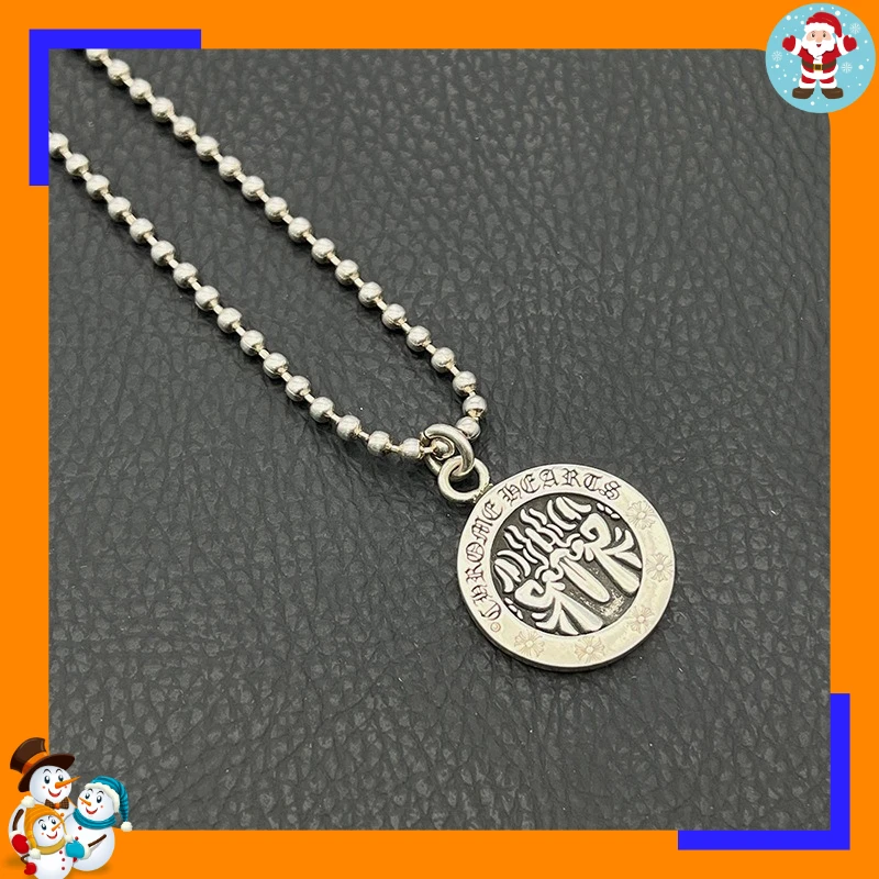 Premium Retro Notre Dame Sword Necklace Men's and Women's Trendy Brand Personalized Dagger Cross Pendant Classic Old