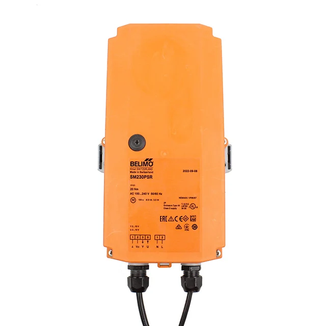 BELIMO Original 20NM 220V SM230PSR RobustLine Damper Actuator Perlindungan Tinggi Tersedia IP66/67 HVAC Sistem Ventilasi Drive