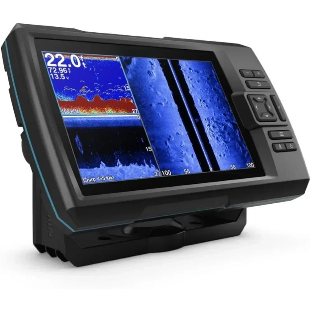 

l For Fish Finder, With ClearVu And SideVu Scanning Sonar Transducer And Built In Quickdraw Contours Mapping Software L