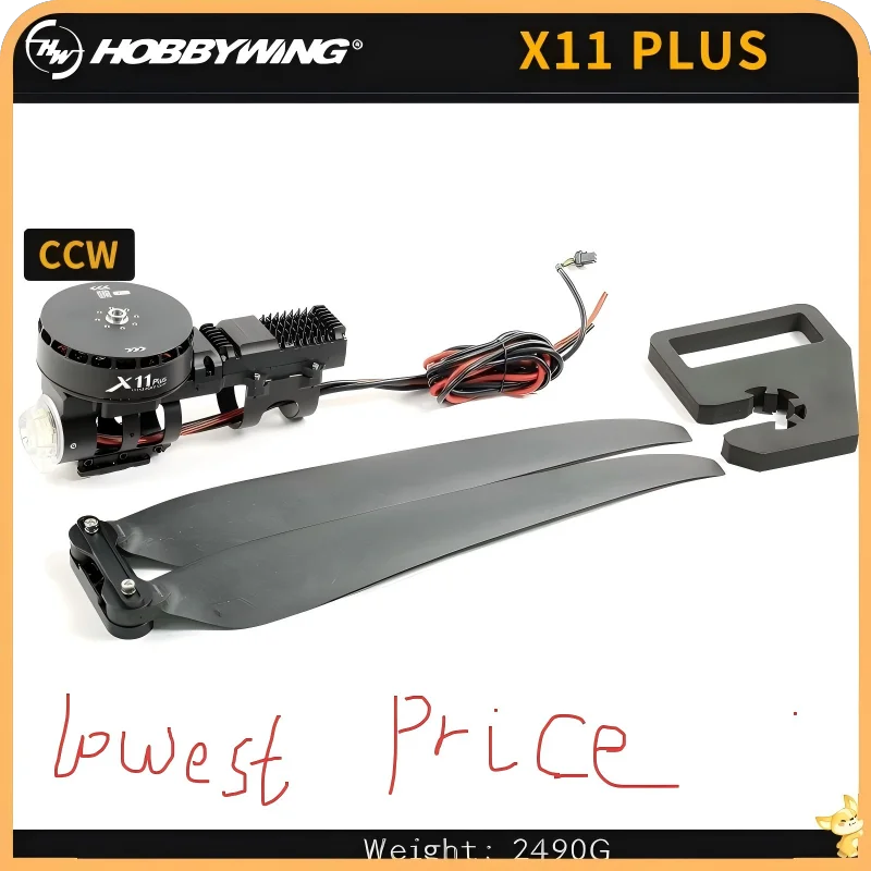 

Original Hobbywing X11 PLUS Power System 4314 propeller 12-14S Motor Maximum Load 36kg for Agricultural Spraying Drone