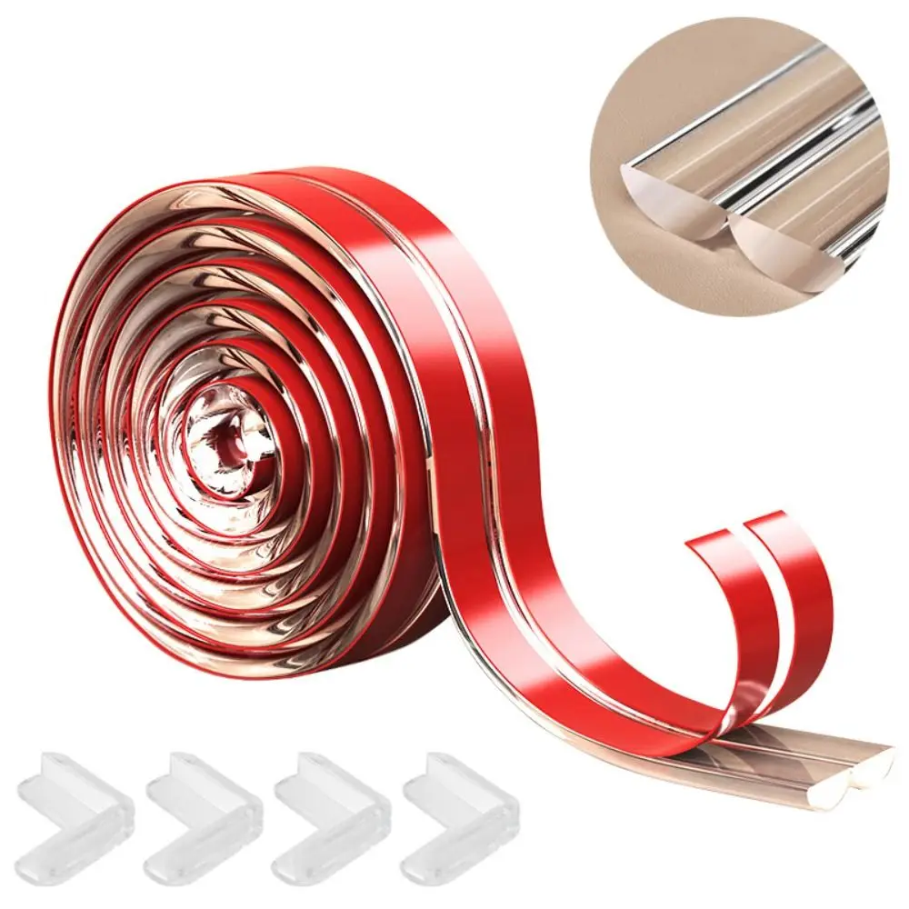 

Self Adhesive Baby Proofing Transparent Soft Furniture Bumper Sharp Corner Household Table Edge Protector Kids Safety