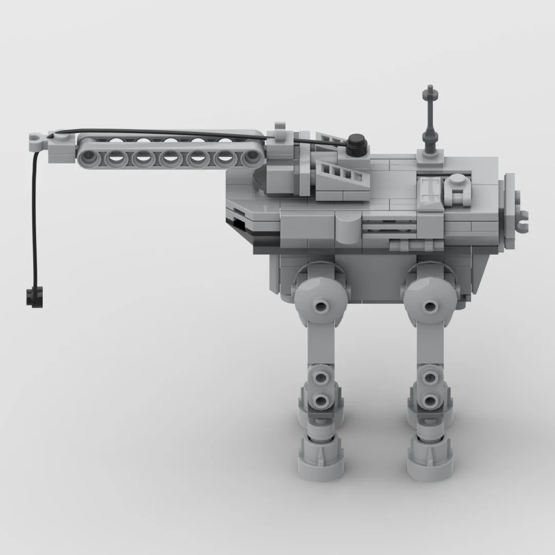 MOC اللبنات AT-AT ووكر كرين نموذج كوكب كلاش الخيال العلمي ماندالوريان البضائع لعبة بناء الأطفال مع 168 الطوب