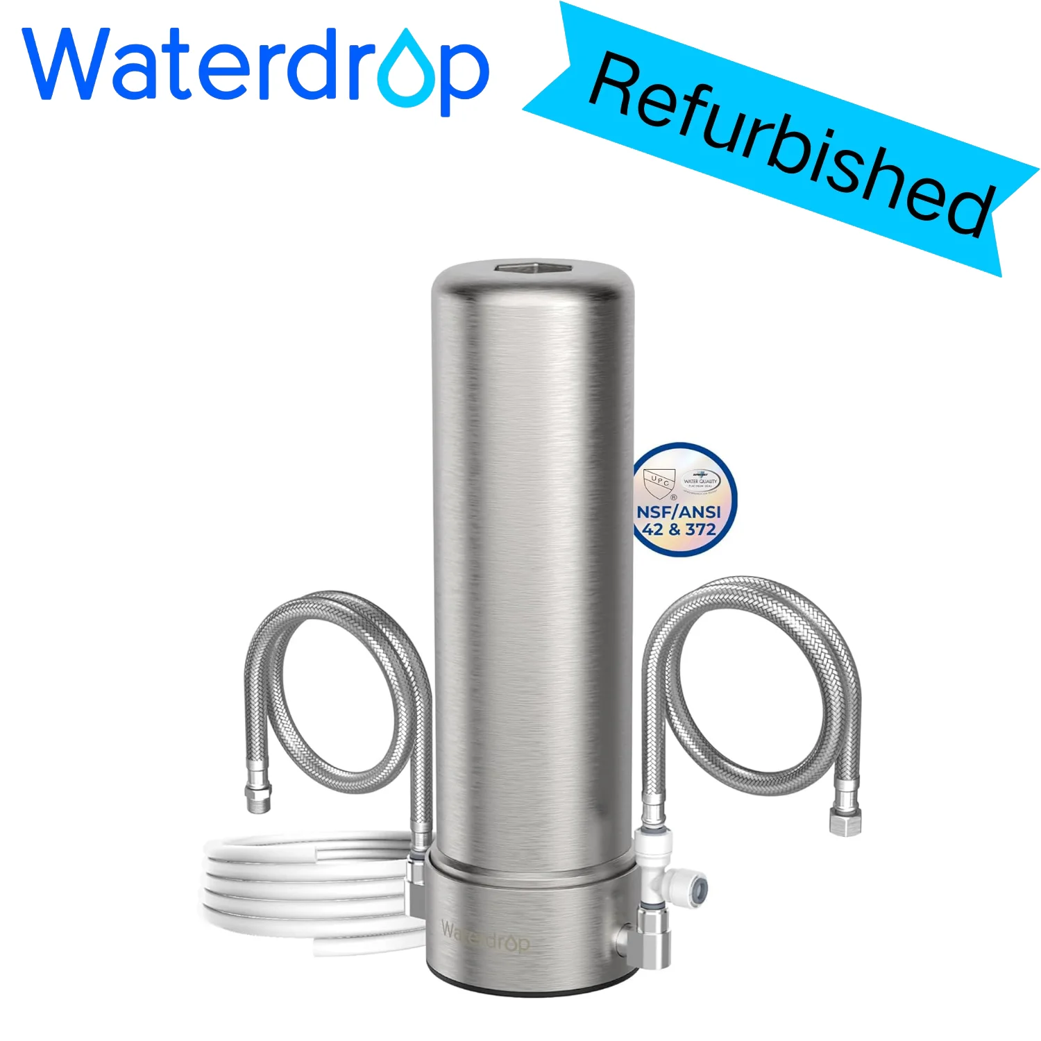 

Фильтр для воды под мойку Waterdrop AP13 и фильтр для воды для холодильника 2-в-1 (восстановленный)