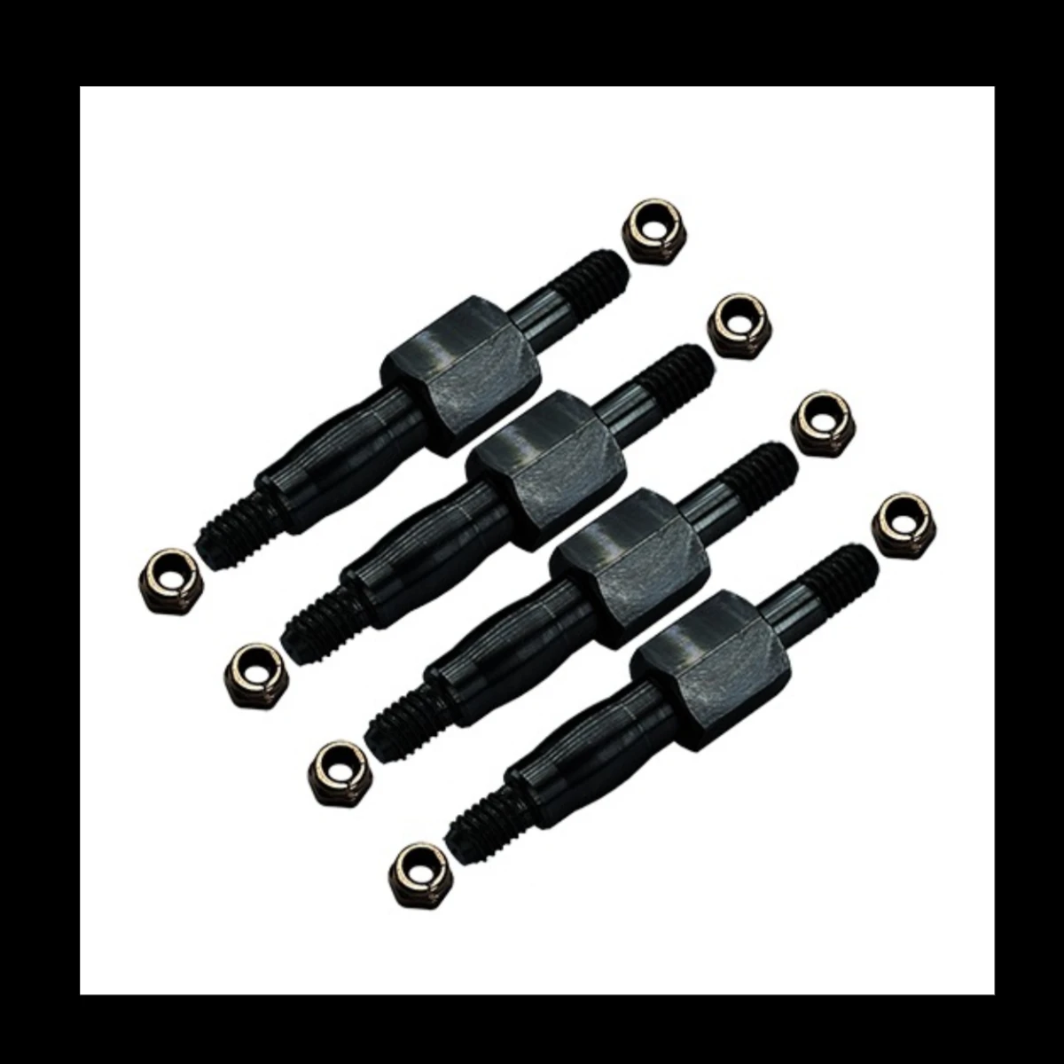 

GPM Medium Carbon Steel F&R Shock Bracket Fixing Screws For TRAXXAS 1/8 Sledge
