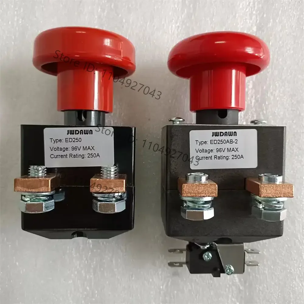 Emergency Button for Albright ED125 ED125-34 ED-125 ED250 ED-250 ED250B-1 ED250AB-2 125A  250A 48V 96V Stop Disconnect Switch