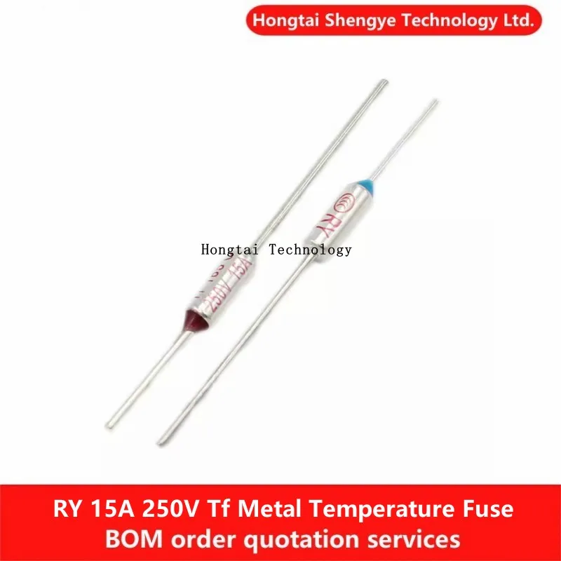 RY 15A 250V Tf Metal Temperature Fuse 73C 90C 100C 105C 110C 113C 117C 120C 130C 142C 150C 152C 167C 185C 192C 216C 240C 280C