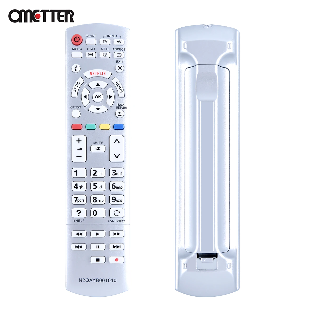 Substituição para Panasonic TV Controle Remoto N2QAYB001010 N2QAYB000840 N2QAYB001011 TX-40CS620E TX-50CS620E TX-55CS6