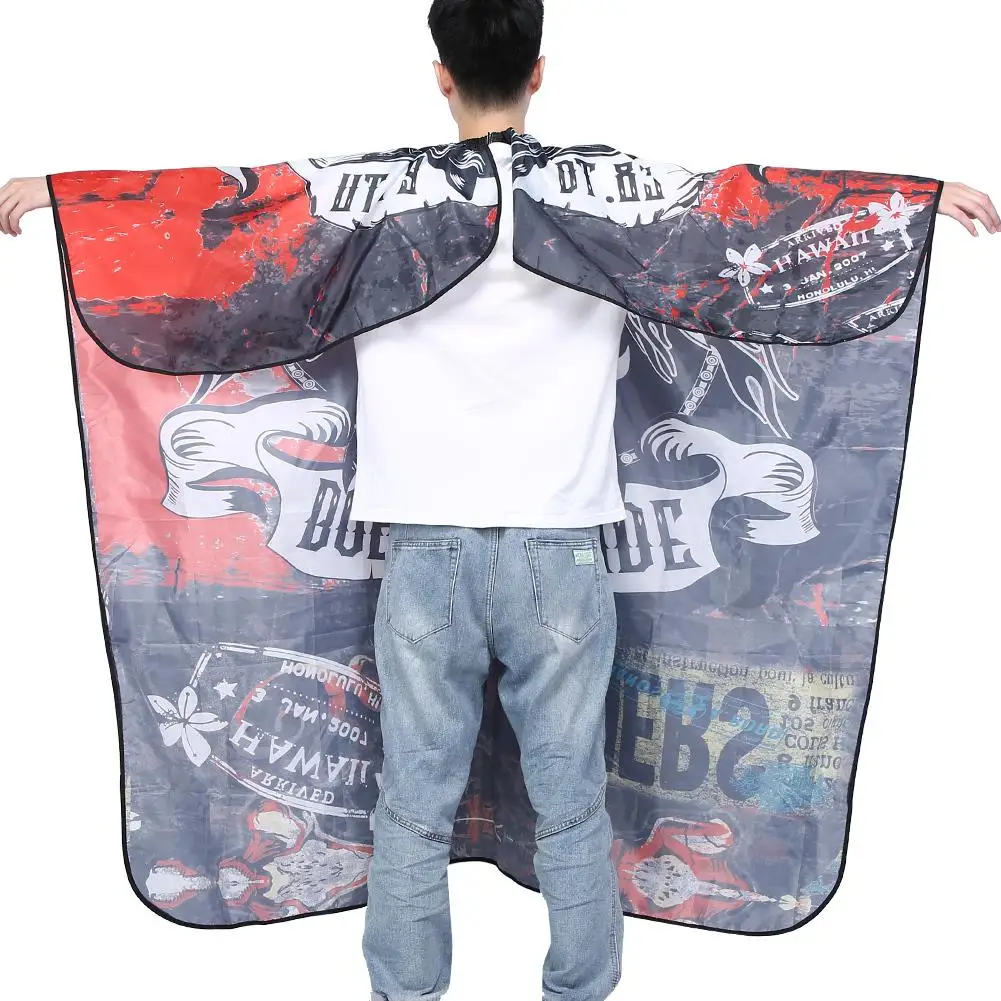 مريلة تصفيف الشعر المقاومة للماء ومضادة للكهرباء الساكنة لقص الشعر وتوزيعها