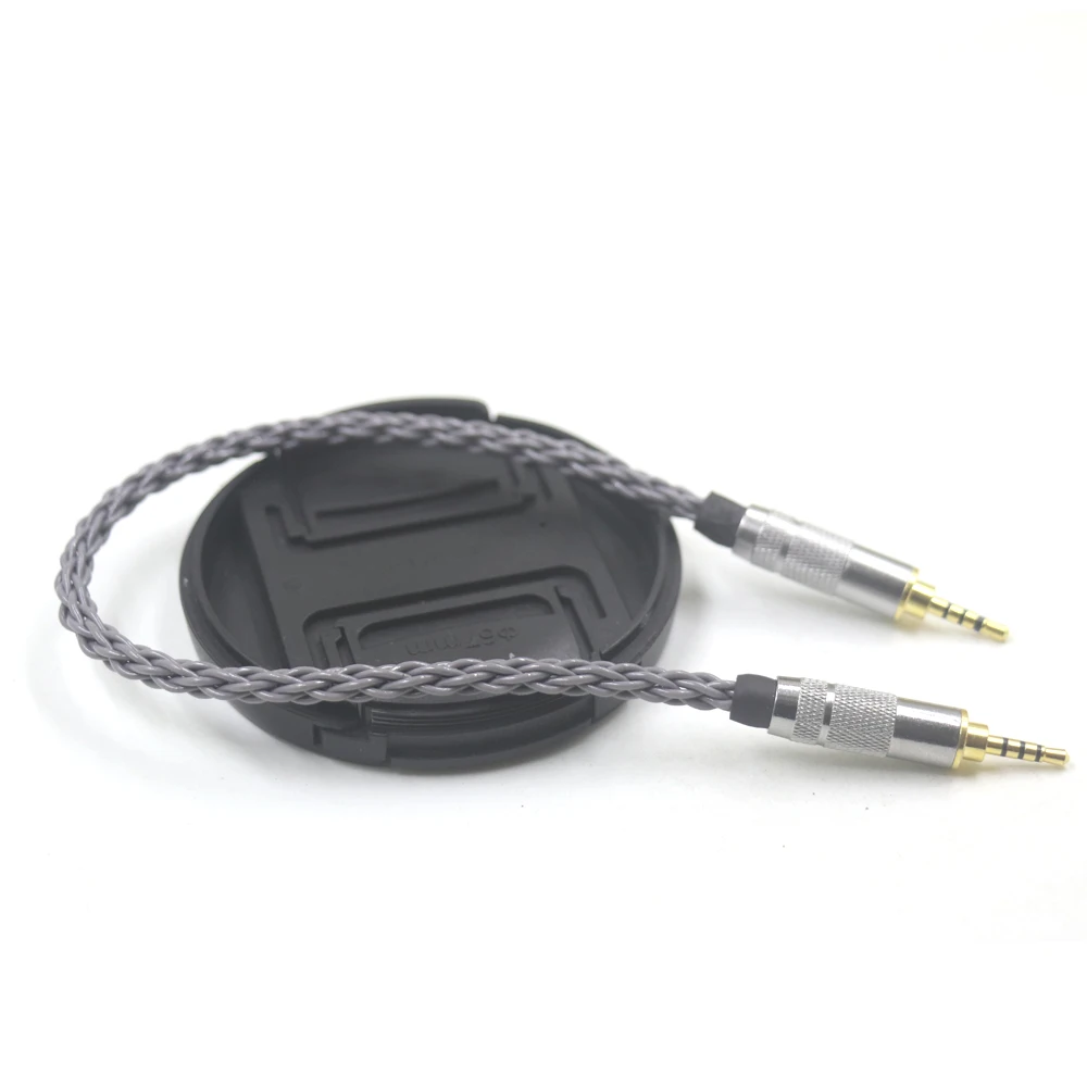 8 Core 2.5mm Balanced Male to 2.5mm Balanced Male Audio Adapter Cable 2.5 Male to Male Adapter