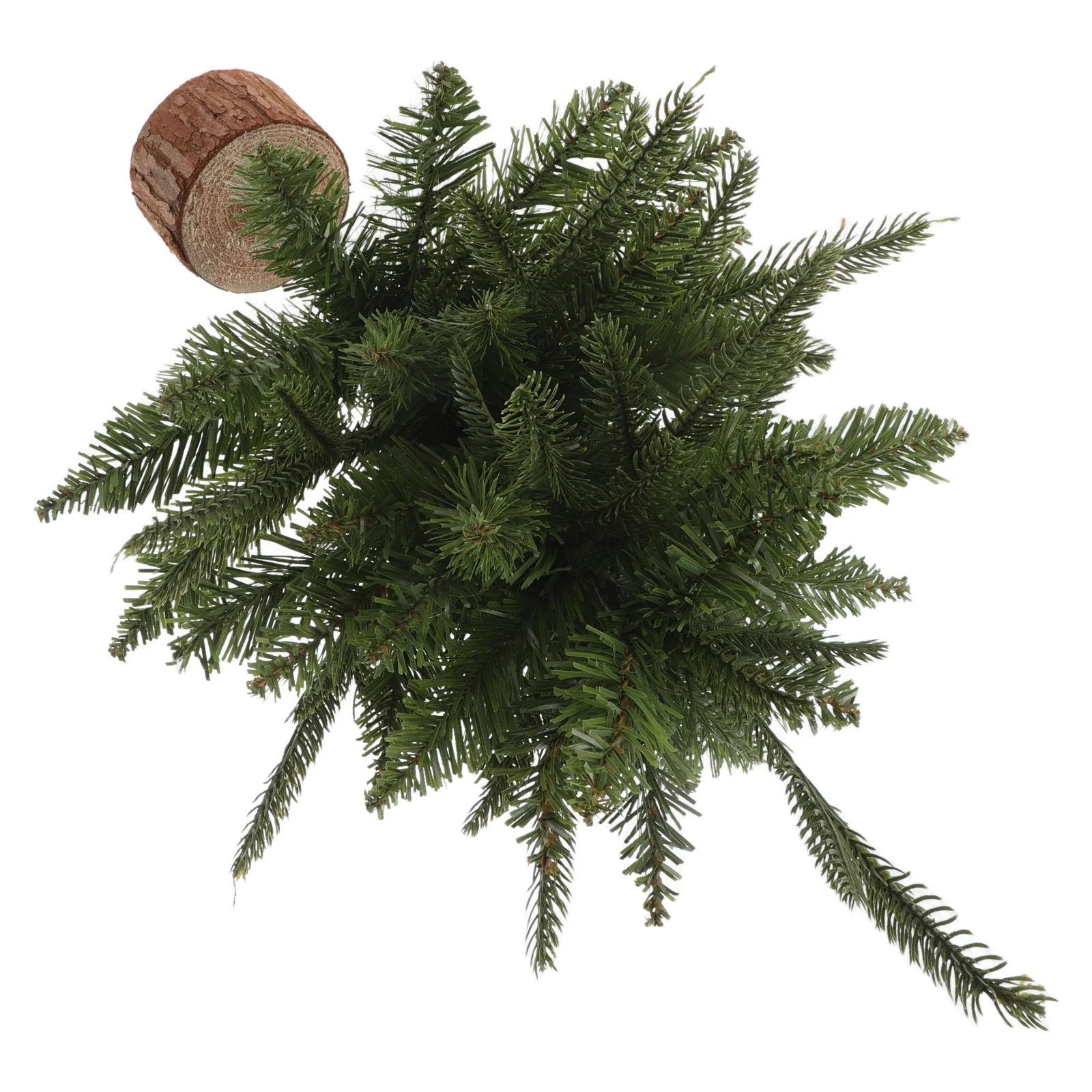 

Artificial Xmas Pine Decoration Christmas Party Table Tree Small Holiday Centerpiece Green Tabletop