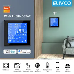 Tuya Smart WiFi Thermostat 16A For Electric Floor Heating Thermostat Digit Temperature Controller Works With Google Home Alexa