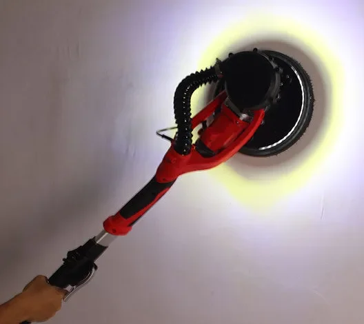 Portable Polishing Machine 800W Wall Grinding Gypsum Lime Grinding Retractable Disassembly Plug-in Power Supply