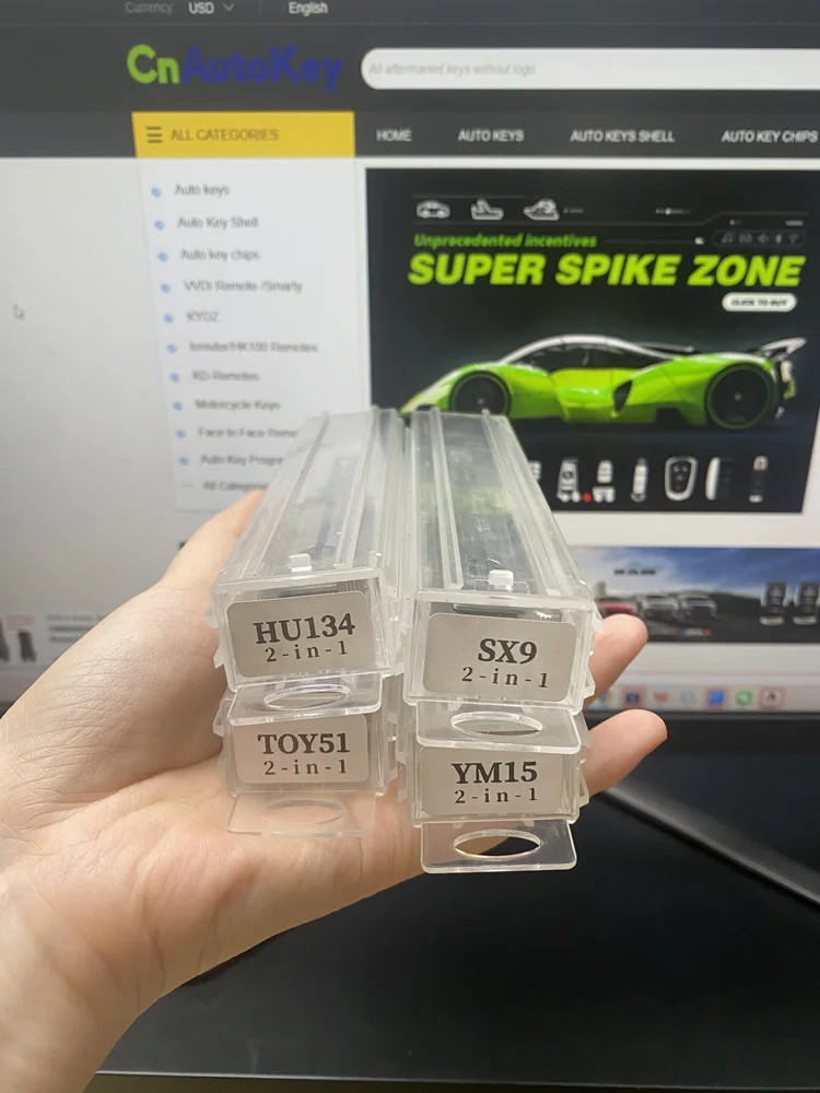 2025 New Model Lishi 2-in-1 NE71R NSN11 SQDL SX9 TOY51 VA6 WT47T YM15 Locksmith Tool