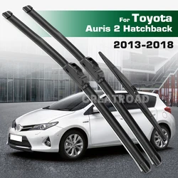GREATROAD Wiper LHD&RHD Front & Rear Wiper Blades Set For Toyota Auris 2 Hatchback 2013 - 2018 Windshield Windscreen Window