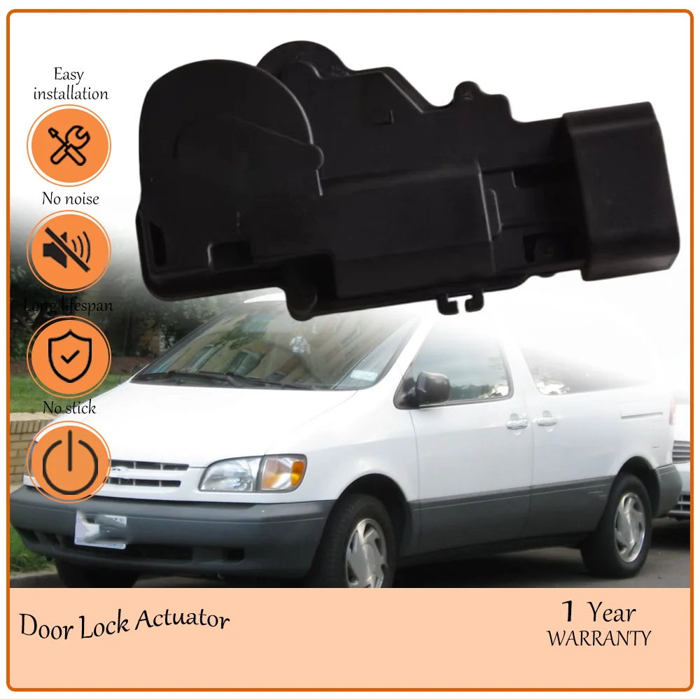 

Right Side Door Lock Actuator,suit Toyota Sienna 1998-2003,2-pin unit,OE 746-697,746697,69130-08010,6913008010,DLA180,100DLA180S