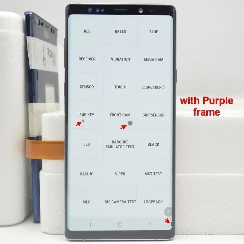 Pantalla SUPER AMOLED de 6,4 pulgadas para SAMSUNG GALAXY Note 9, LCD, N960, N960D, N960F, montaje de digitalizador de cristal táctil, reemplazo