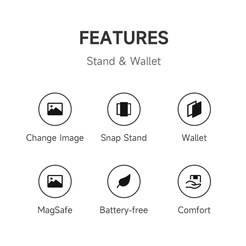 Torba do przechowywania kart Eink na ekran, stojak na telefon, bateria nie wymaga baterii, aplikacja na telefon komórkowy odświeża zdjęcia, cyfrowa ramka na zdjęcia DIY