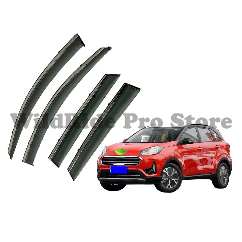 

1 комплект ветрозащитного козырька для KIA KX3 SELTOS 2019, дверной козырек от дождя, оконный солнцезащитный козырек, ветрозащитный козырек, дождевик