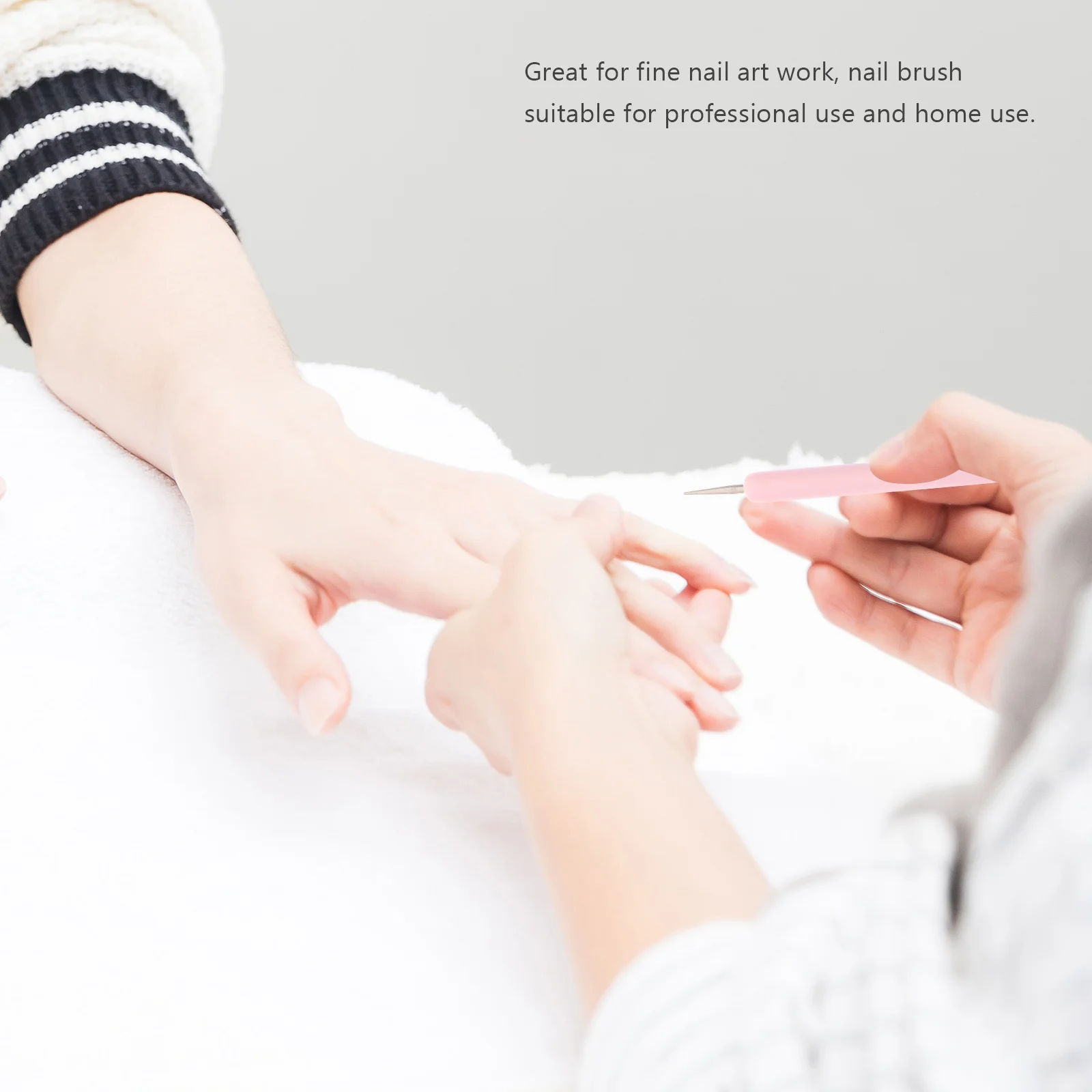 7 個のネイルアートブラシプロフェッショナルグレードのマニキュア DIY 用品マニキュア用カラーペイント細線ディテール作業